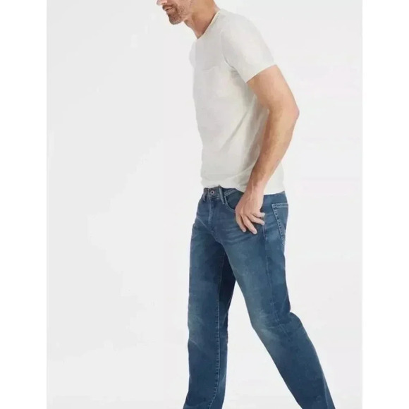 Lucky Brand 221 Mens Vintage Y2K Original Straight Denim Jeans 28x34 Blue AN EXC - Picture 1 of 10